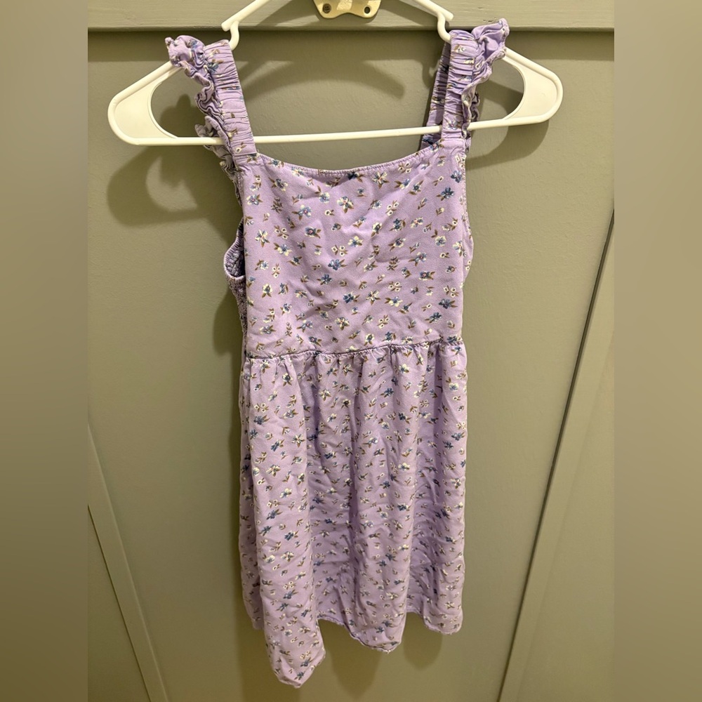 Forever Me Purple Floral Dress